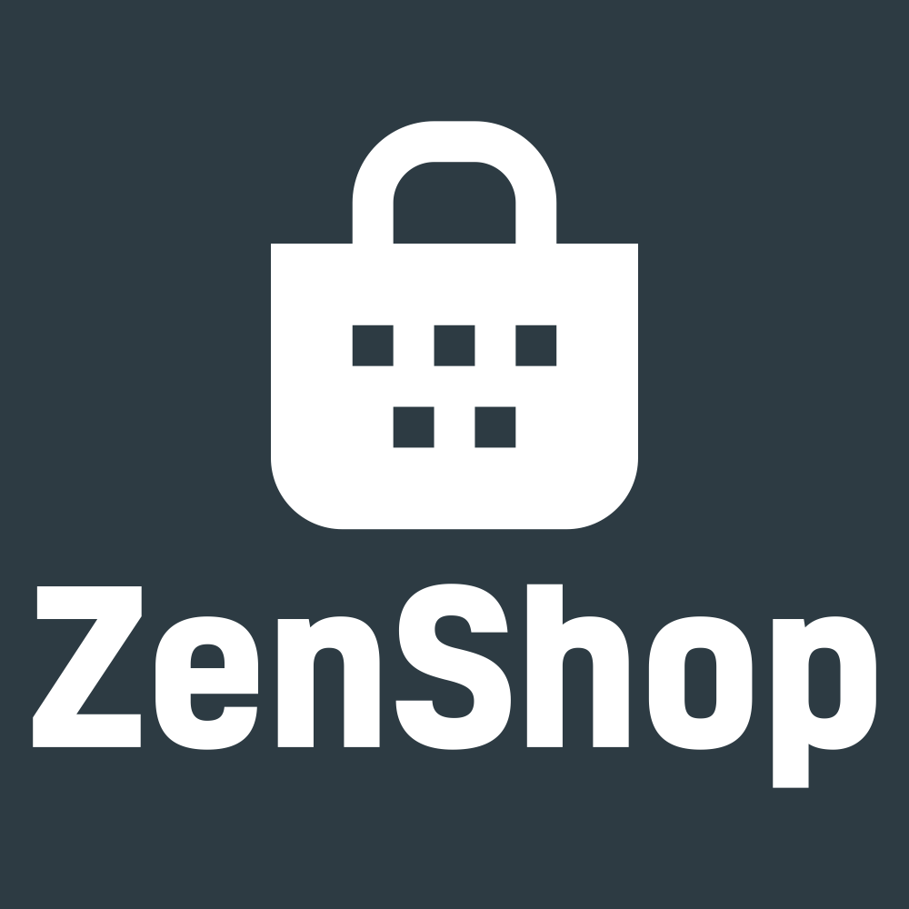 Homepage für Help Center „ZenShop“